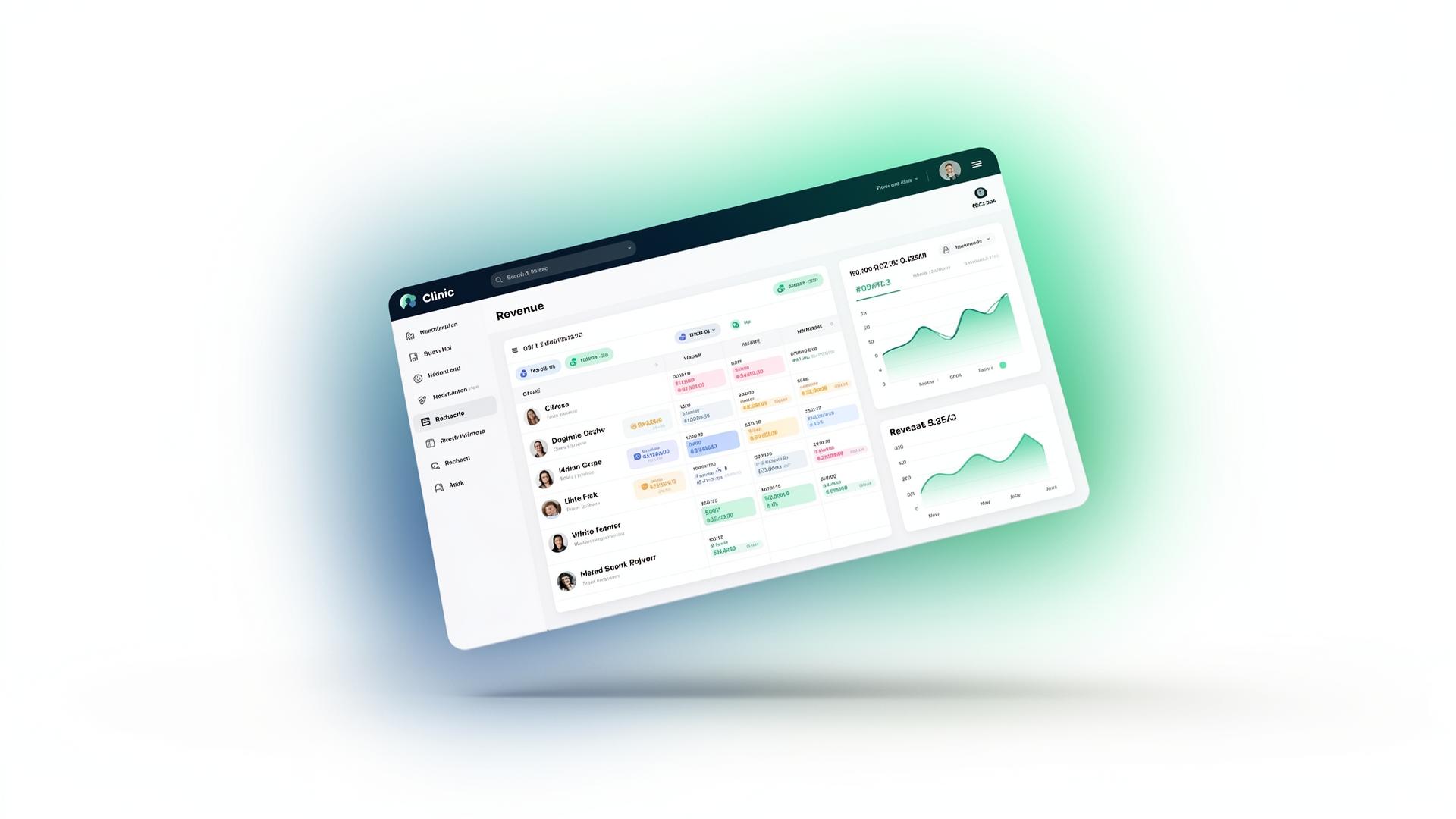 Vertex Solutions dashboard